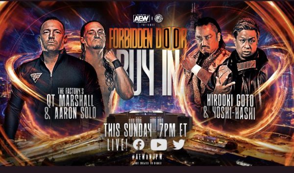 QT Marshall & Aaron Solo vs Hiroki Goto & Yoshi-hashi