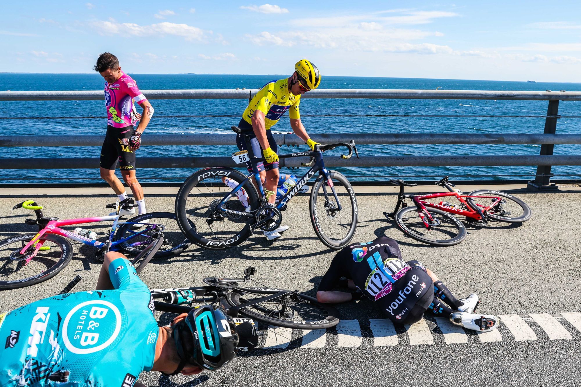 Les pires chutes de l’histoire du Tour de France