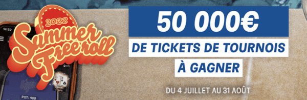 L’édition 2025 du Summer Freeroll Poker PMU
