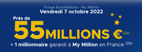 Euromillions du vendredi 7 octobre 2022 : heure du tirage, gains et pronostic