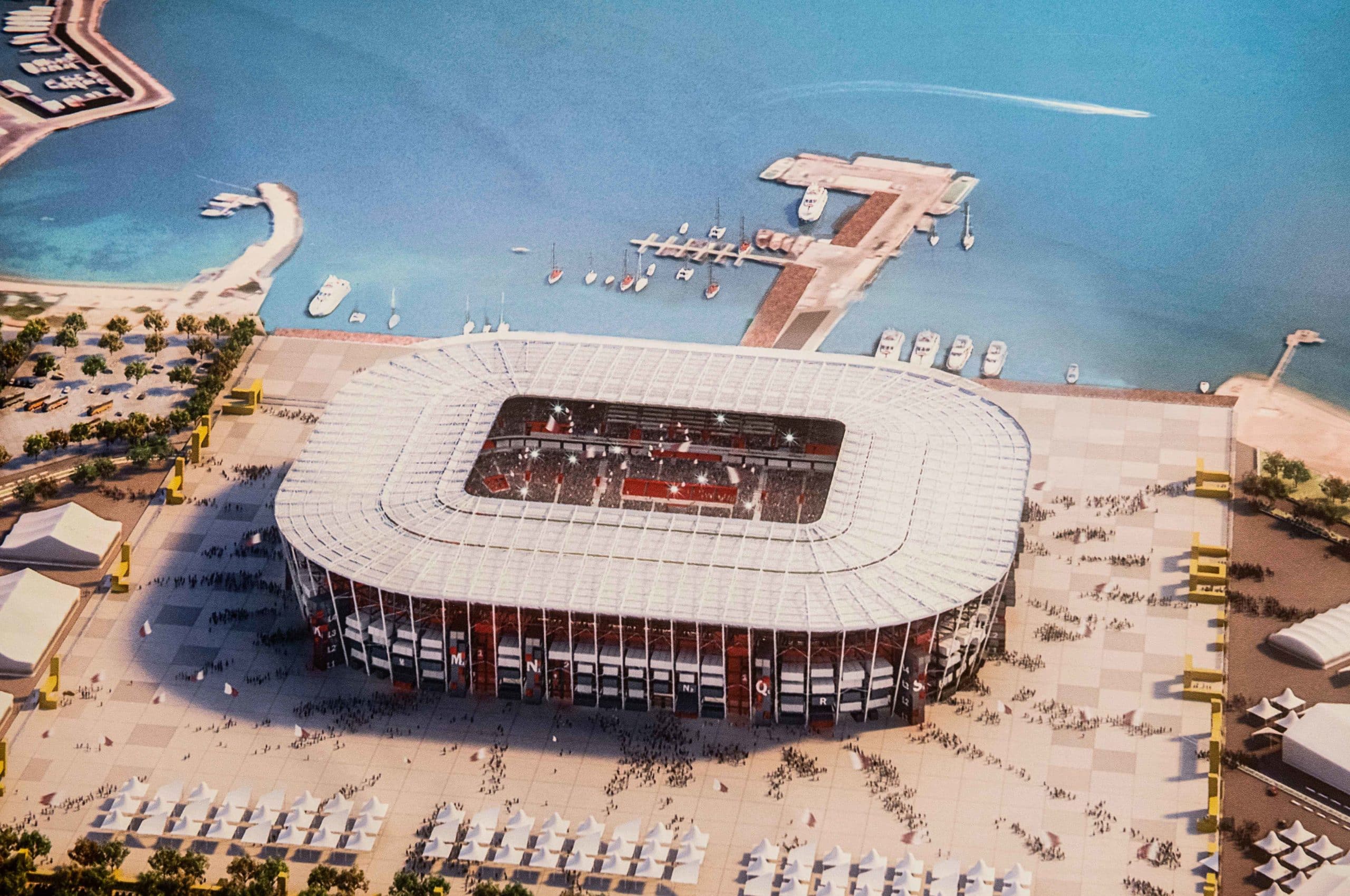 Coupe du Monde : dimensions, affluence et présentation du stade Ras Abu Aboud