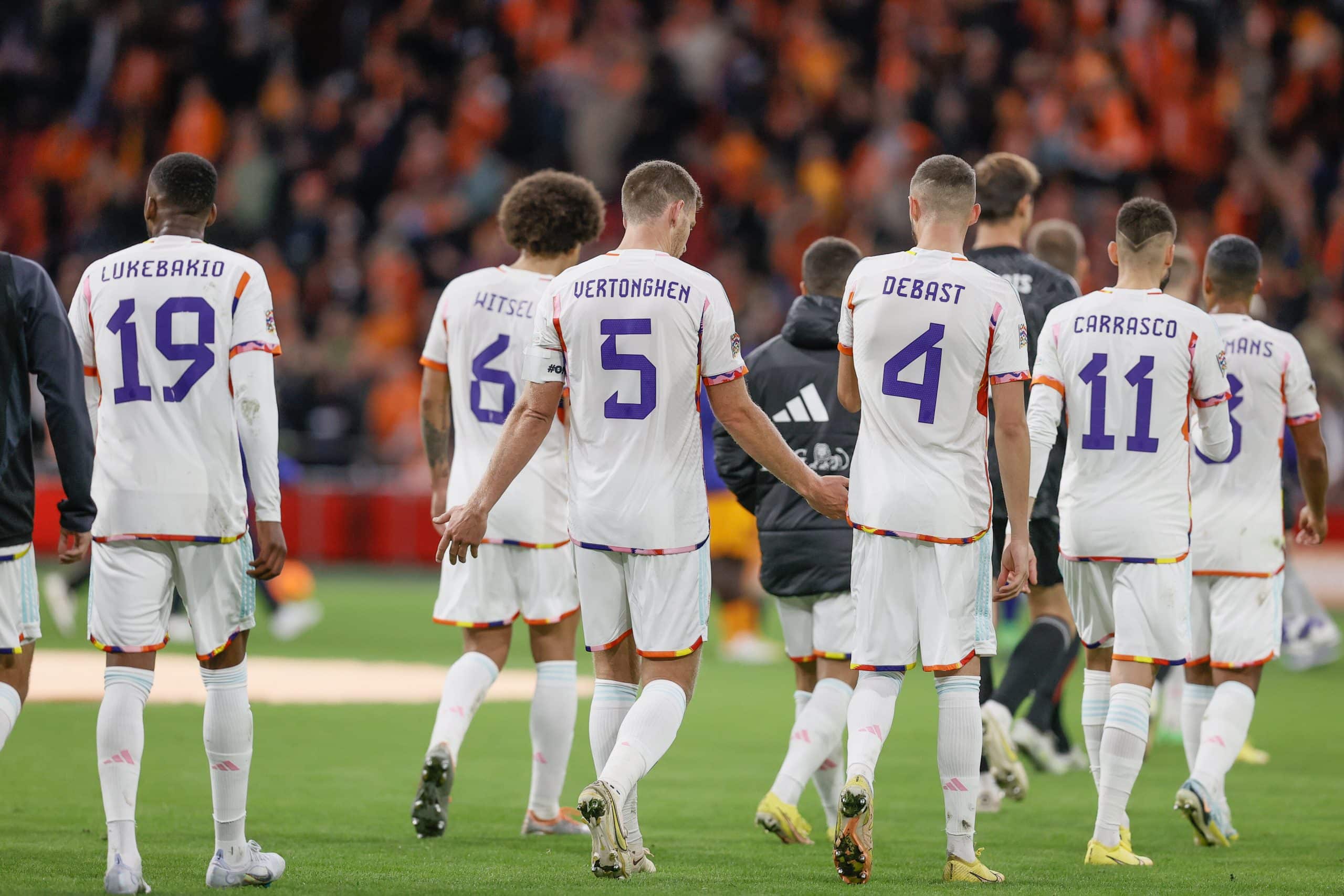 La liste de la Belgique pour la Coupe du monde 2022