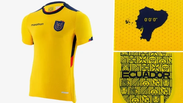 Maillot Equateur Coupe du Monde 2022
