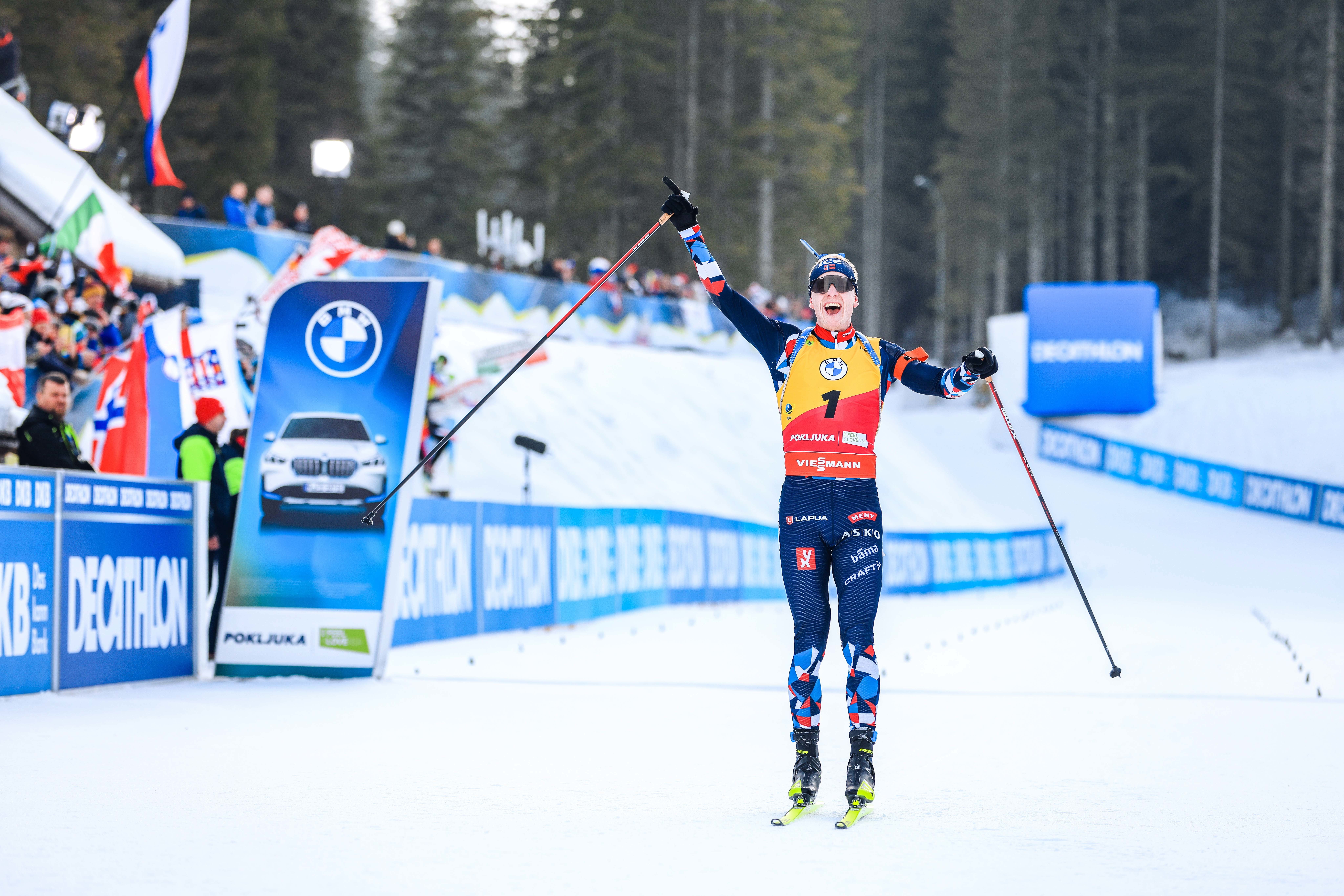 Biathlon Pokljuka 2022-2023 : Johannes Boe et Elvira Oeberg dominent la concurrence