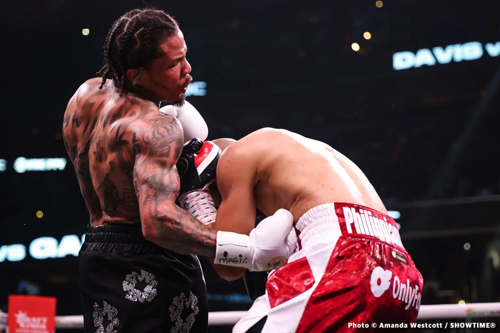 Davis, Ennis, Andrade et Villa : After fight