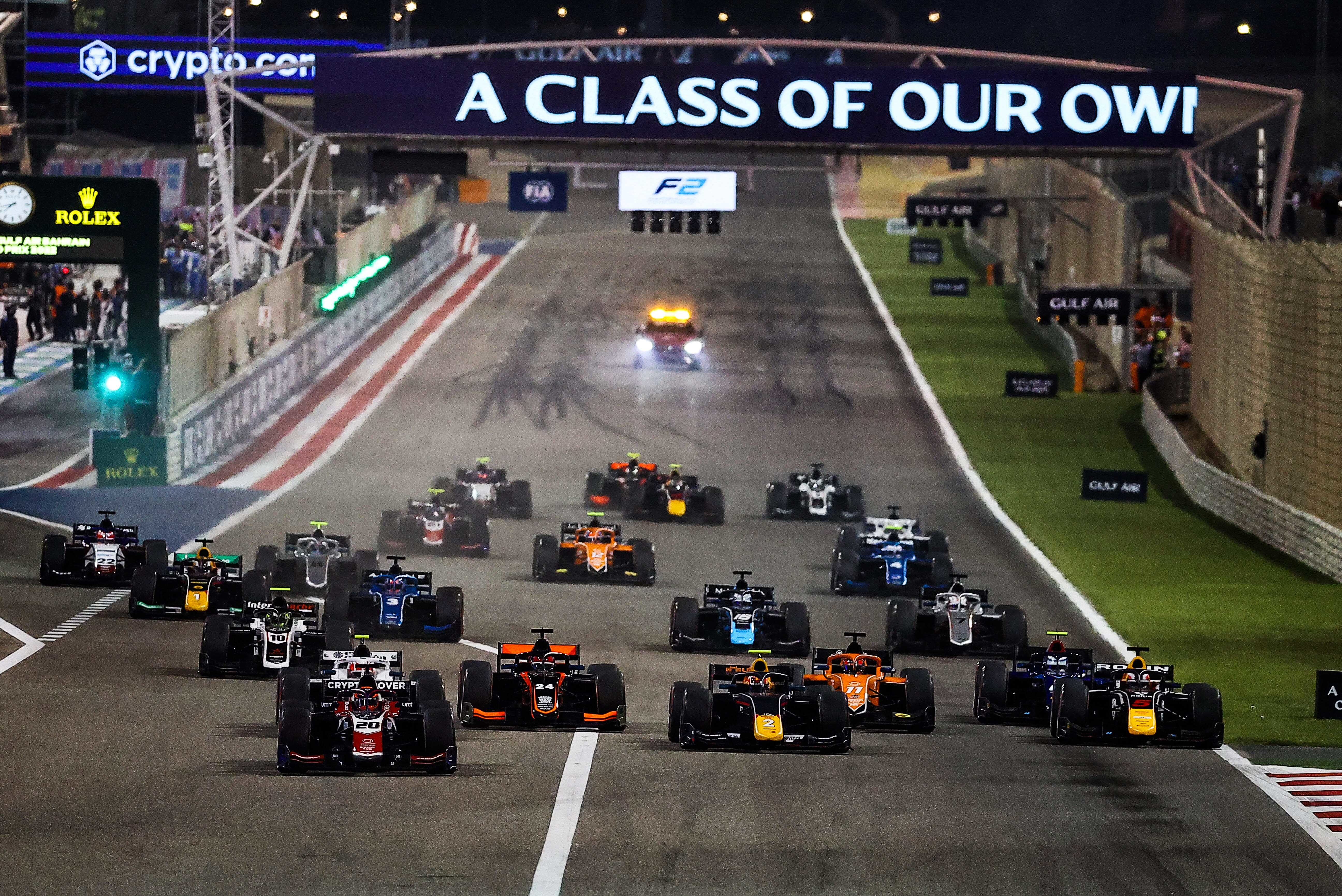 Formule 2 : la grille complète de la saison  2023