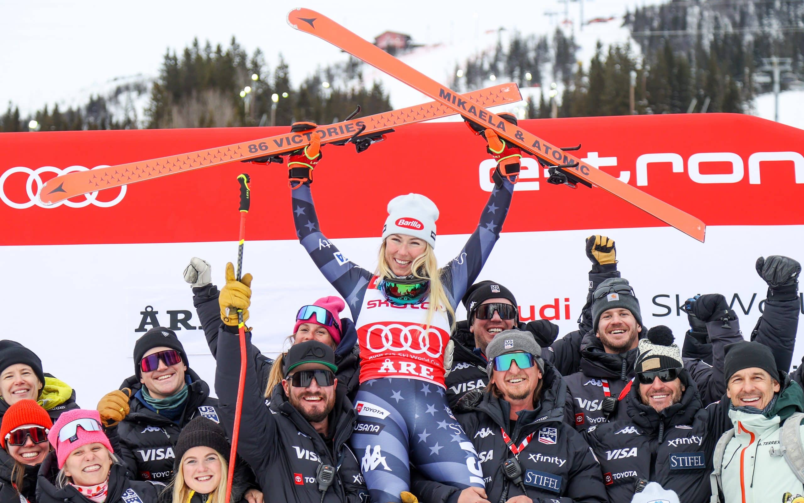 Coupe du Monde Ski Alpin 2022/2023, Are : Mikaela Shiffrin détrône Ingemar Stenmark avec une 87ème victoires en carrière !
