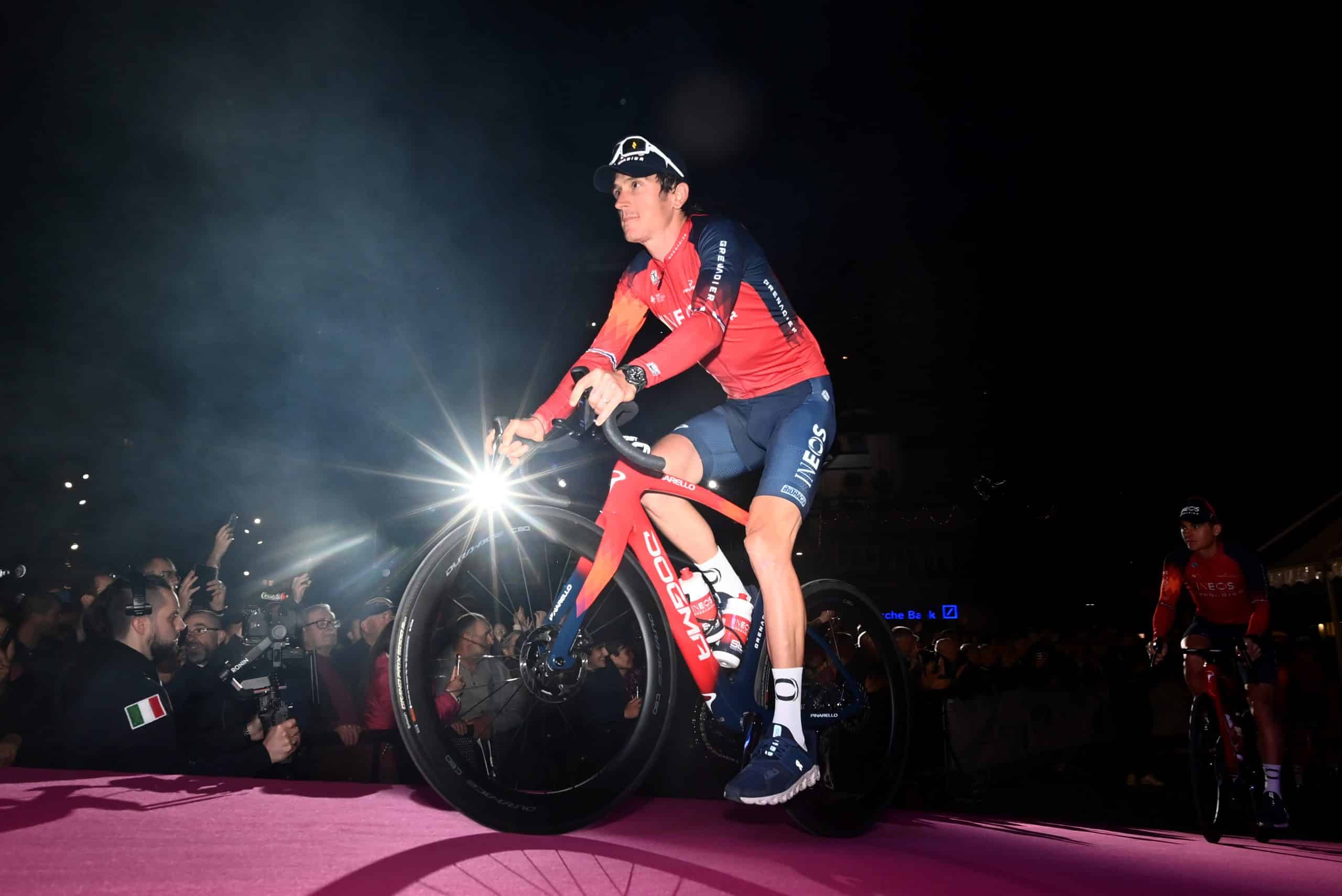 Geraint Thomas : “Ce n’est pas comme ça que je voulais prendre la tête du Giro d’Italia”