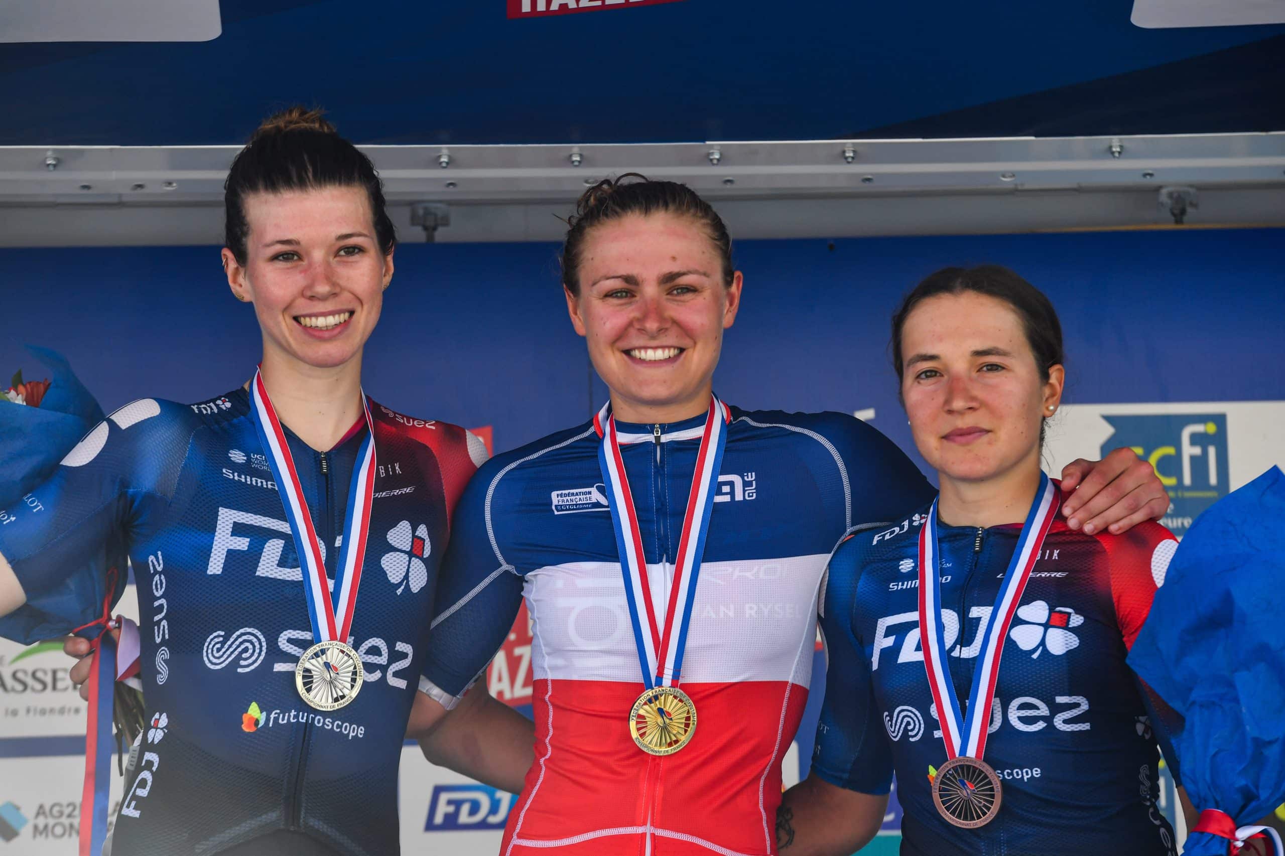 Cyclisme : Victoire Berteau sacrée championne de France