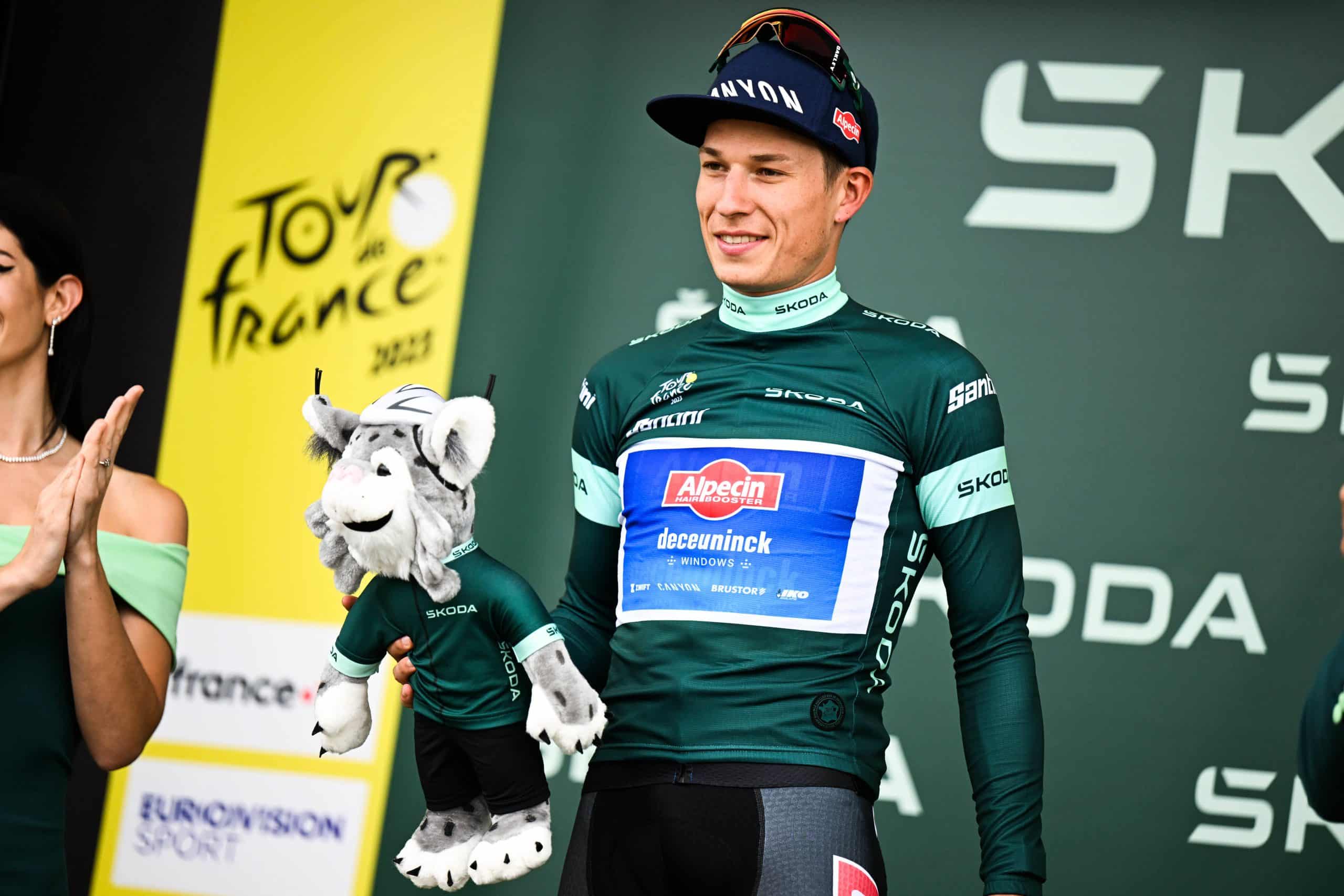 Classement du maillot vert du Tour de France 2023 : Le classement par points des sprinteurs en direct