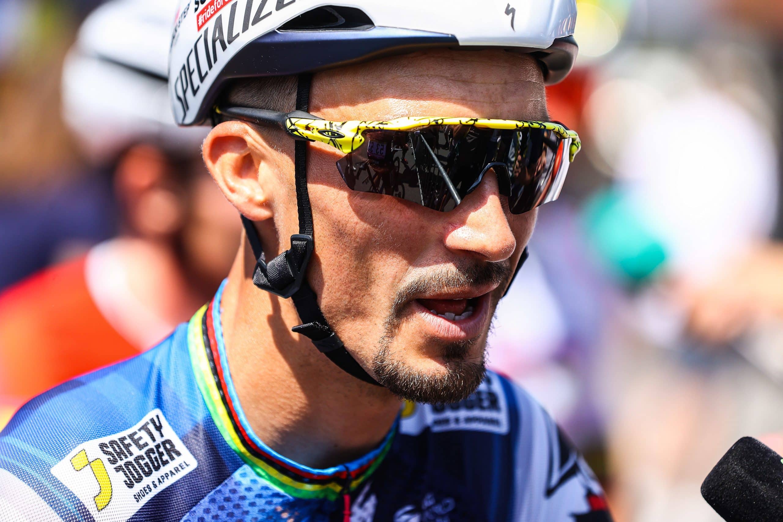 Julian Alaphilippe : “Je ne suis pas au niveau des meilleurs”