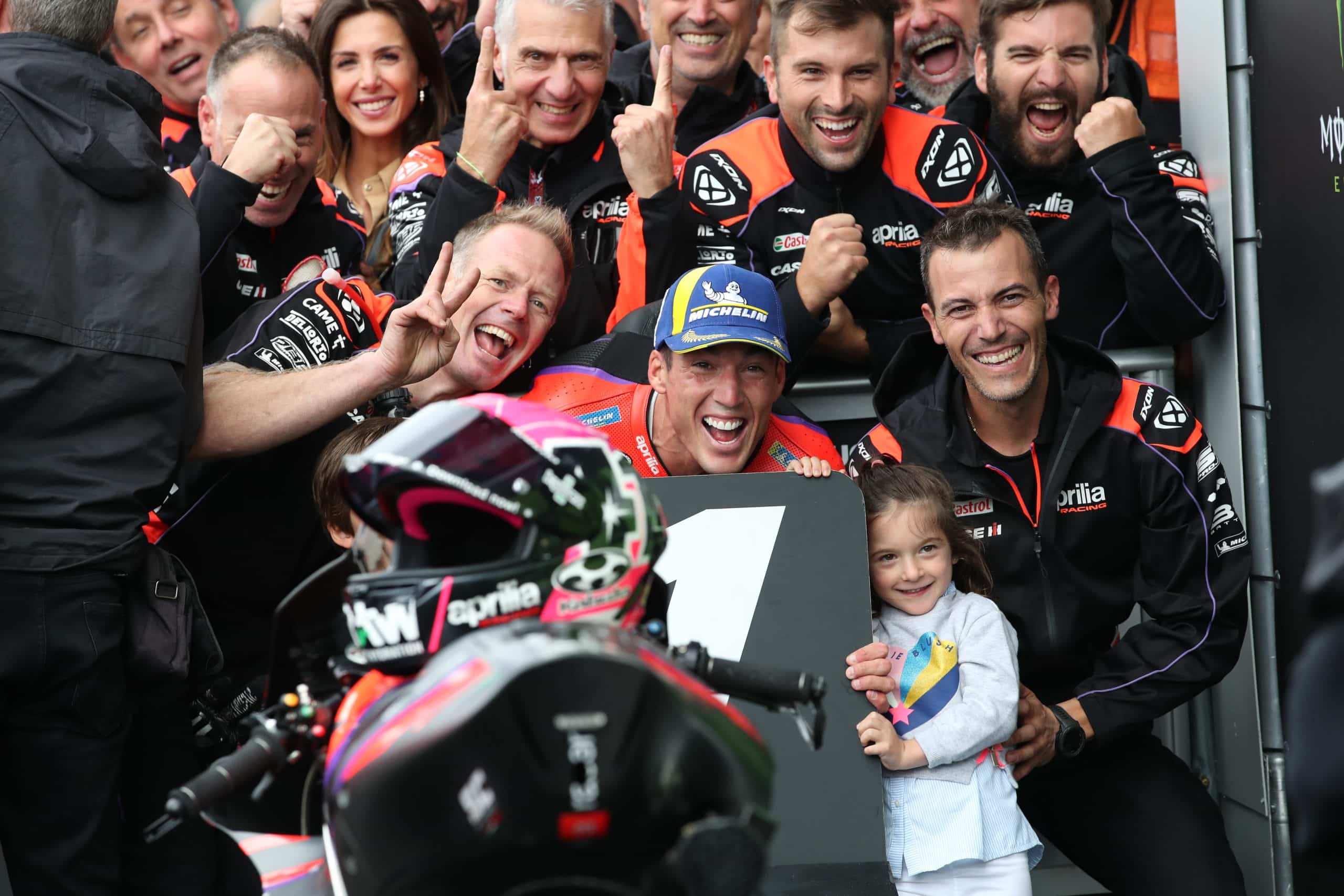 MotoGP : Aprilia de retour au sommet à Silverstone