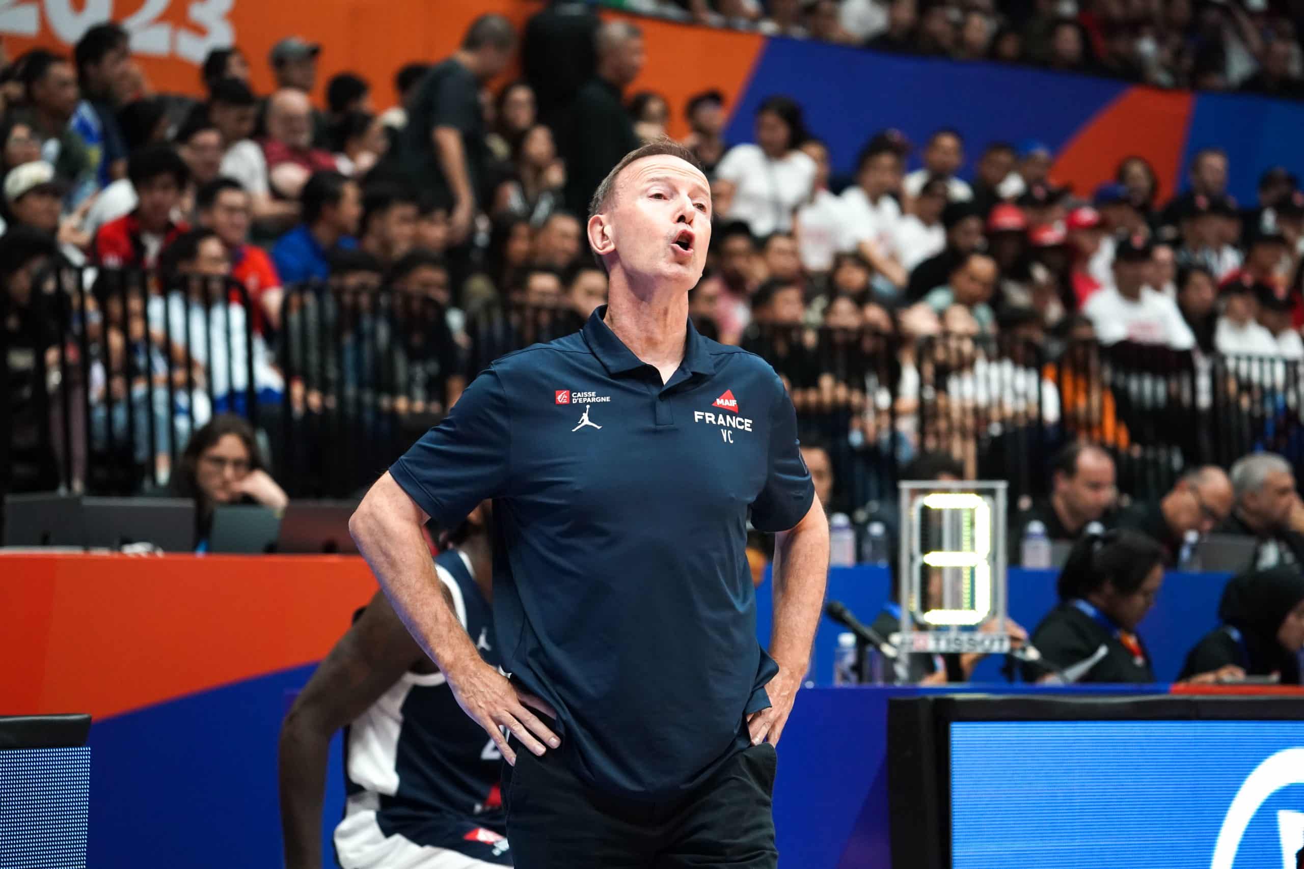 Canada – France : la réaction de Vincent Collet “on n’a plus notre destin entre nos mains”