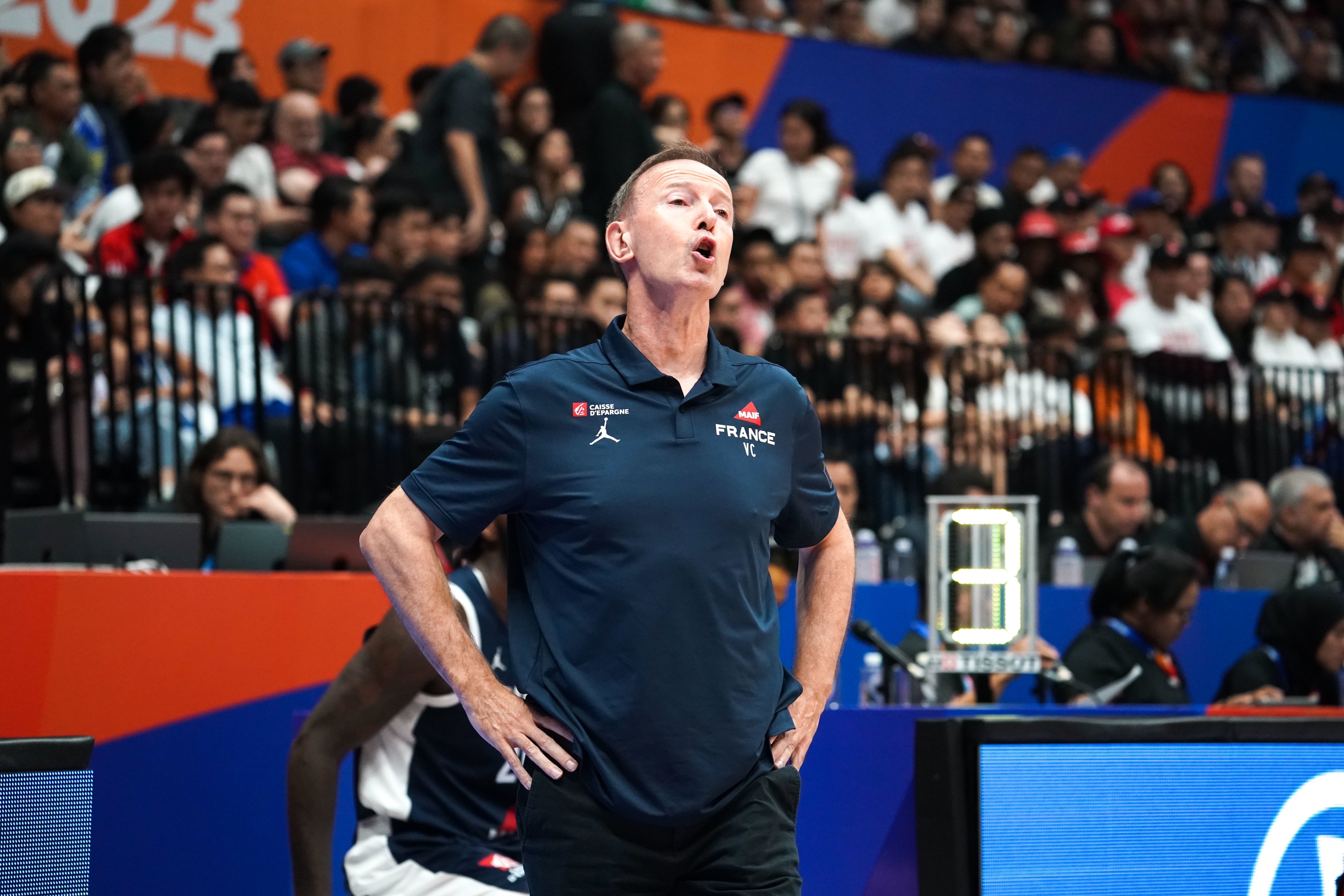 Canada – France : la réaction de Vincent Collet “on n’a plus notre destin entre nos mains”