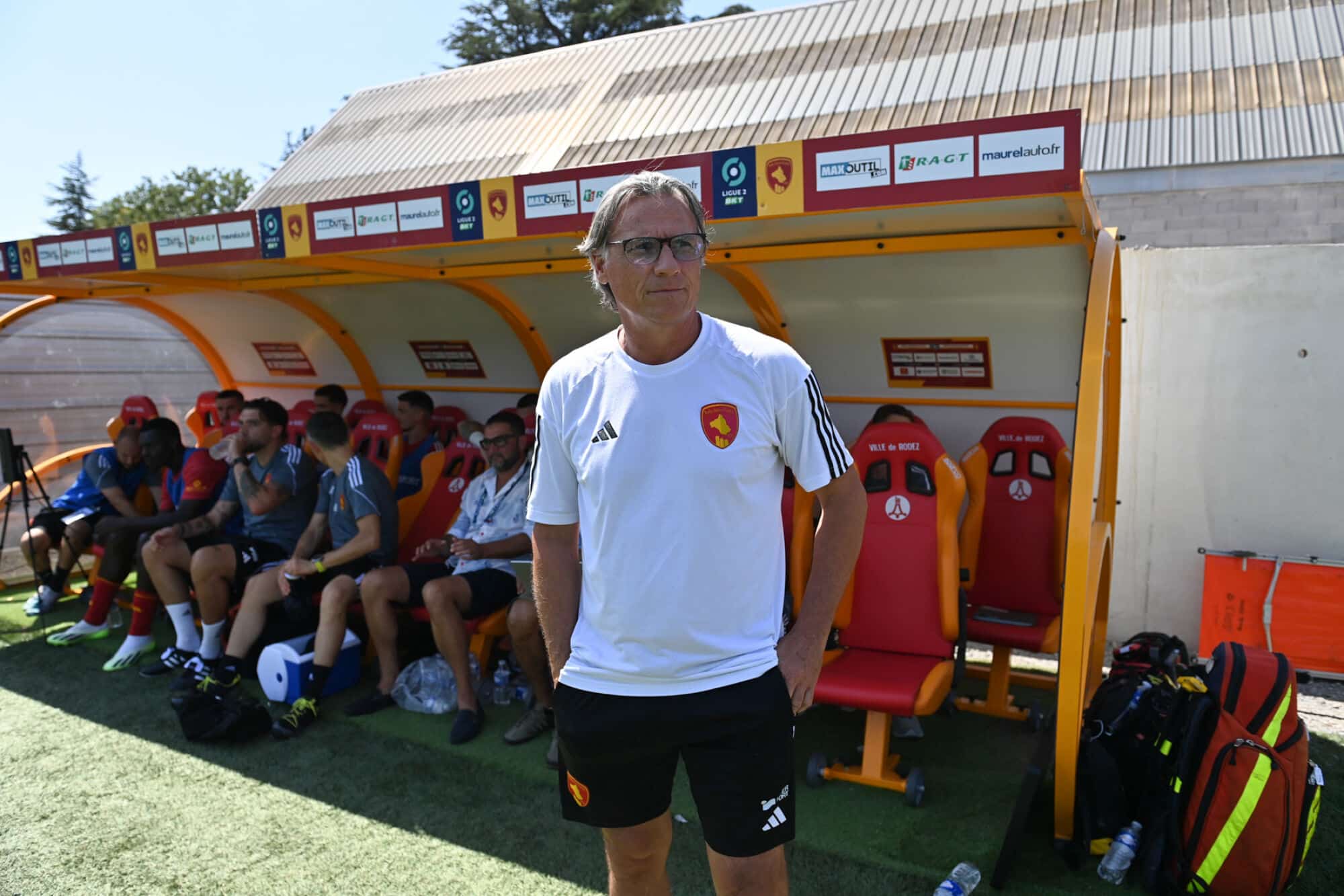 ITV Ligue 2 – Didier Santini (Rodez) : “Je pensais qu’on allait reprendre ce match contre Bordeaux”