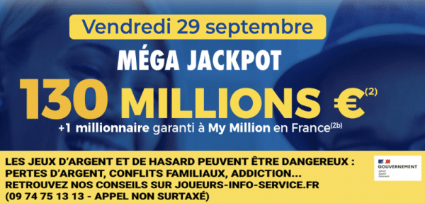 Euromillions du vendredi 29 septembre 2023 : heure du tirage, gains et pronostic