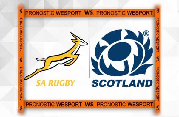 Pronostic Afrique du Sud – Ecosse, cotes et analyse (Coupe du Monde Rugby 2023)