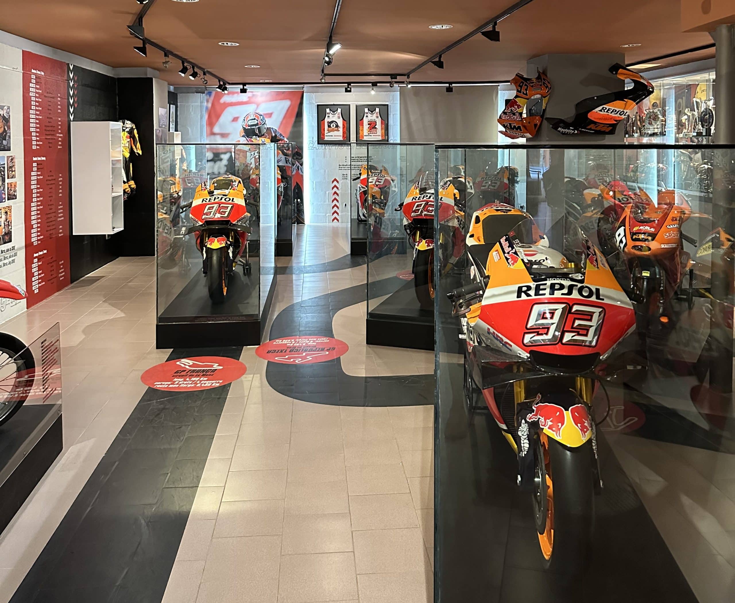 MotoGP : A la découverte du musée Marc Marquez !
