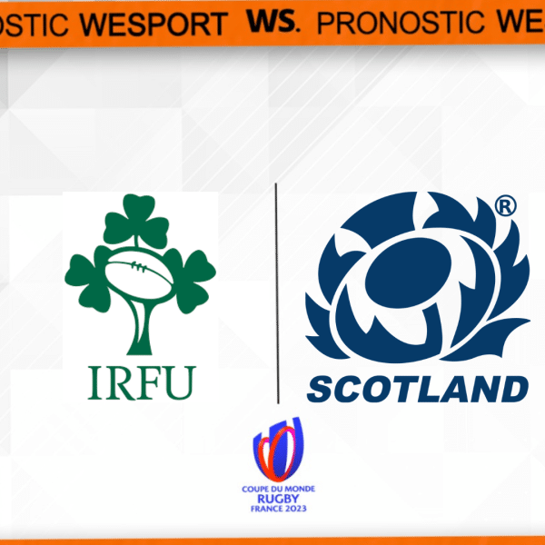 Pronostic Irlande – Écosse, cotes et analyse (Coupe du Monde Rugby 2023)