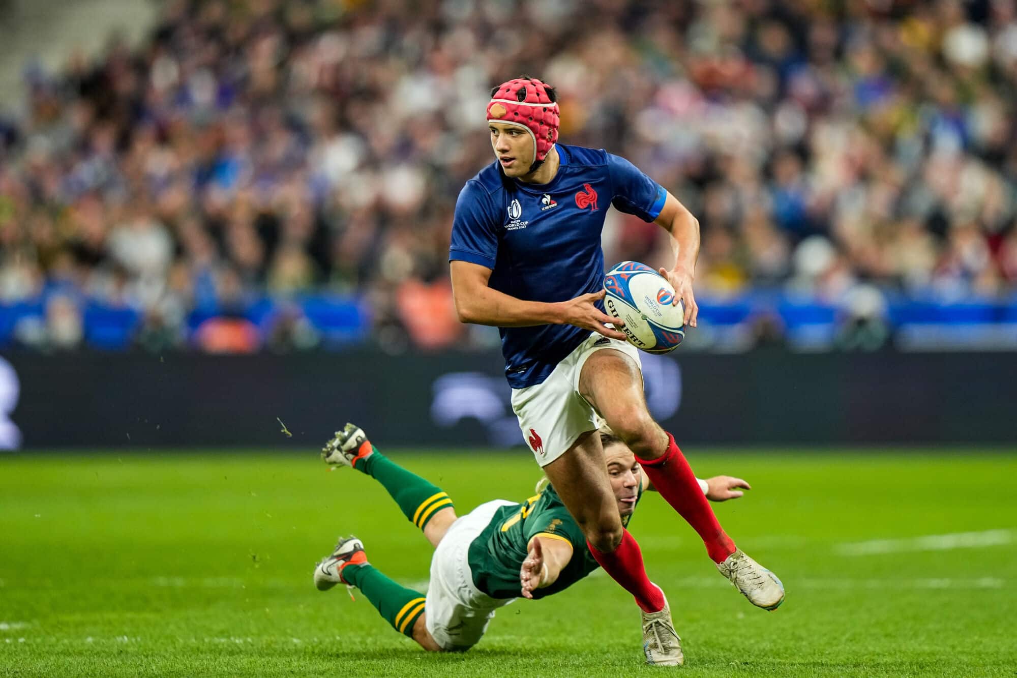 Après la Coupe du Monde, Louis Bielle-Biarrey, pépite du XV de France, veut “couper du rugby”