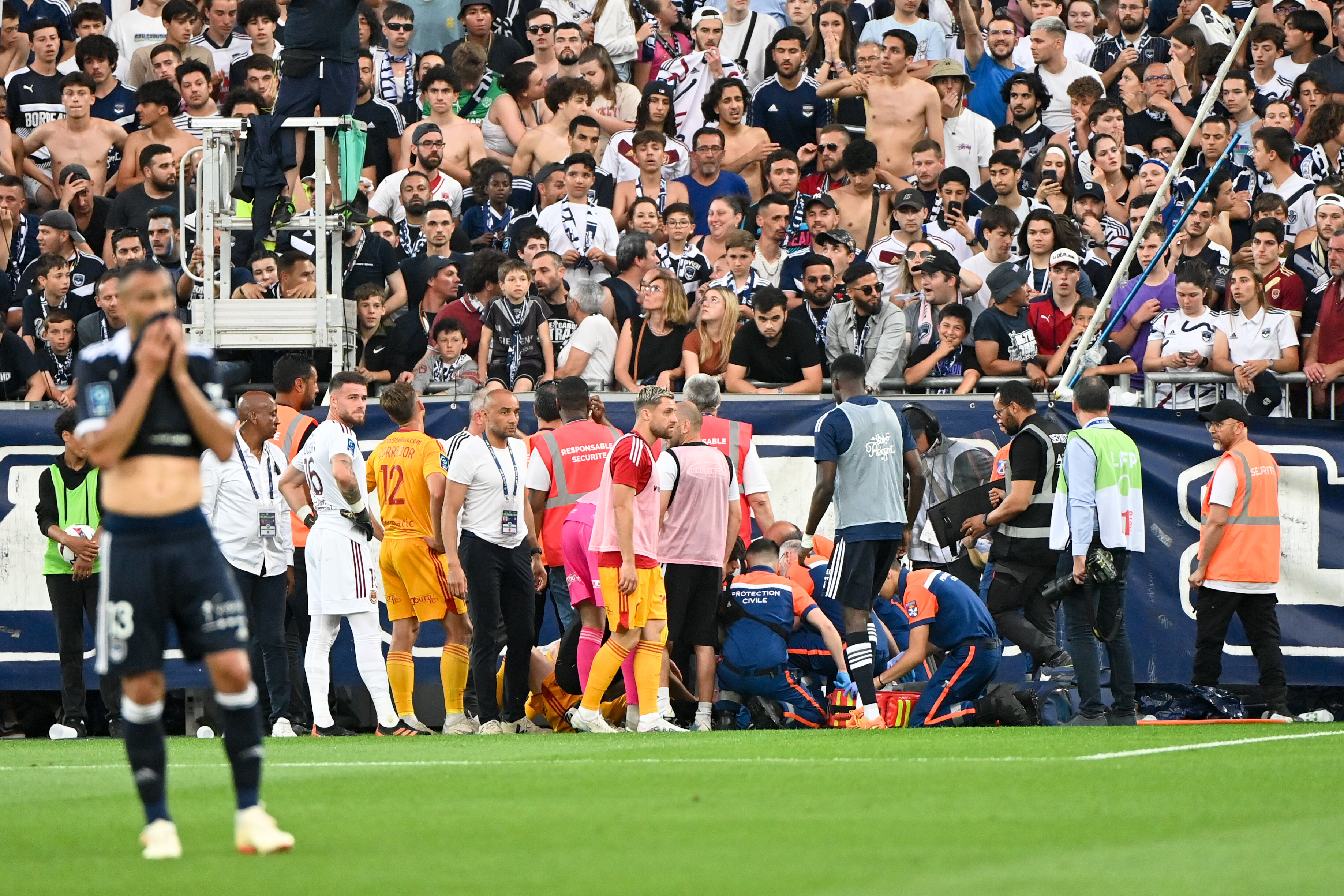 Bordeaux – Rodez : La sanction tombe pour le supporter ayant poussé Buades