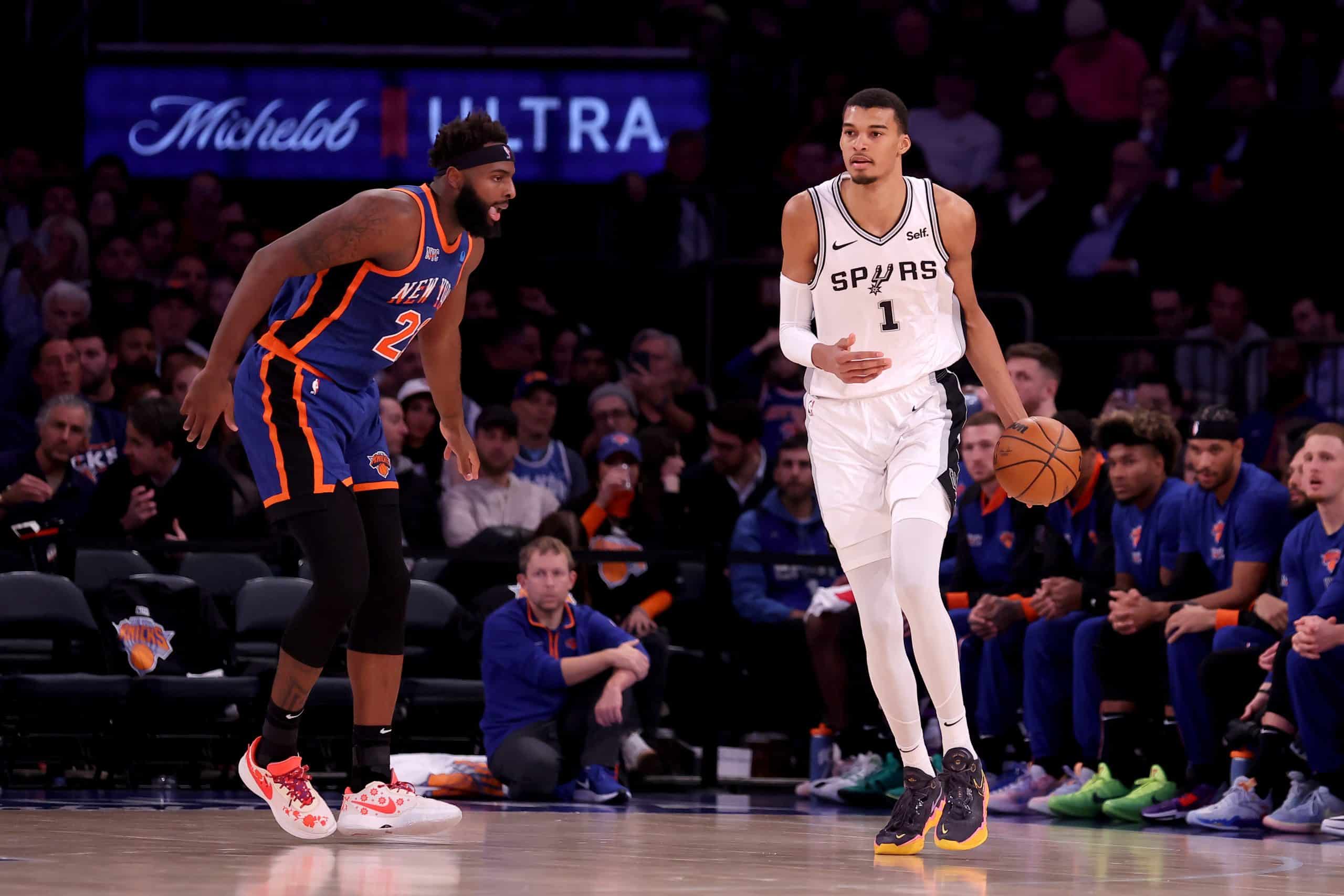 NBA : déception pour Victor Wembanyama face aux Knicks