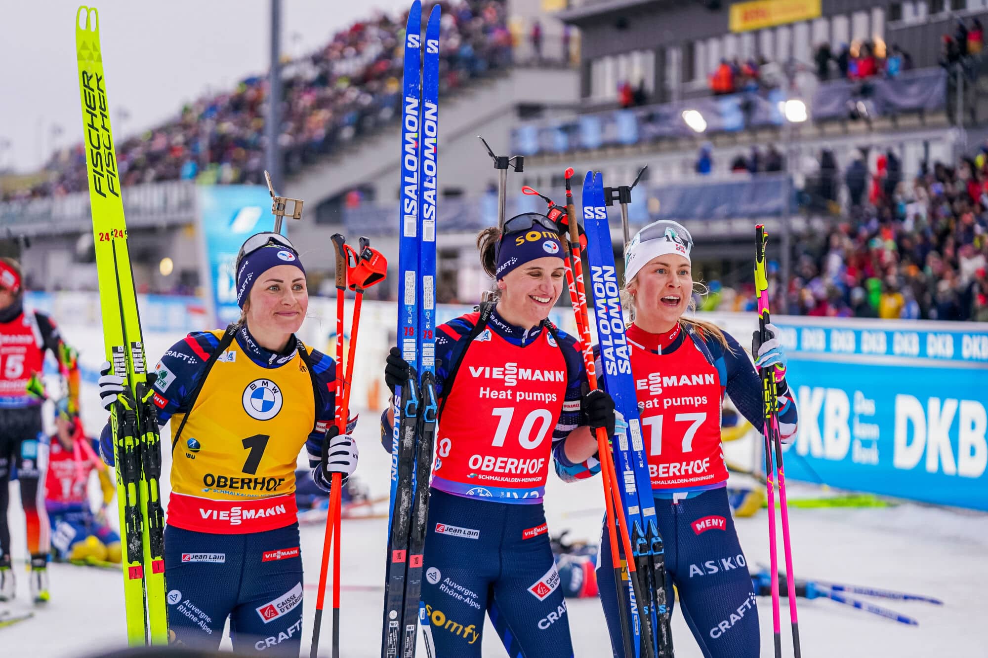 Biathlon Oberhof : la composition du relais féminin français
