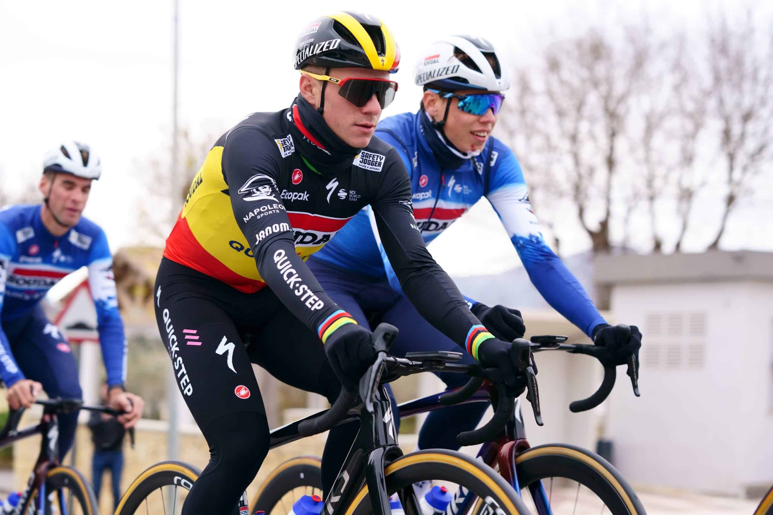 Pour sa rentrée Remco Evenepoel ne tremble pas
