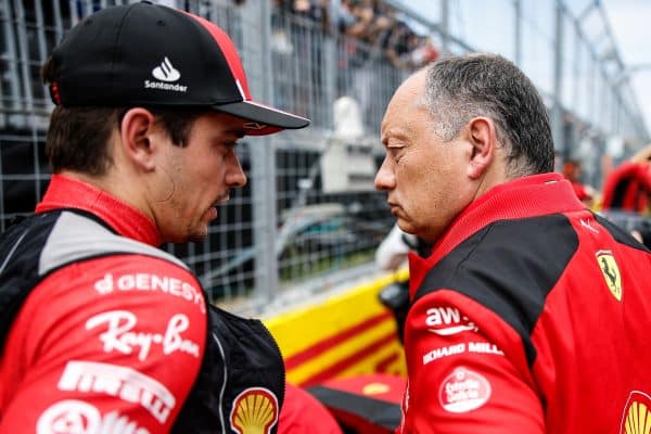 F1 : Frédéric Vasseur prend la défense de Charles Leclerc