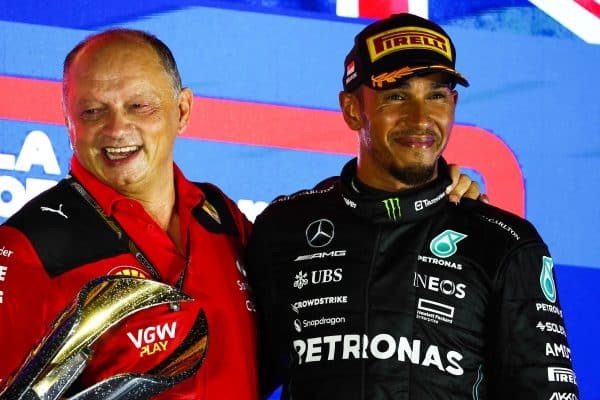 F1 : Frédéric Vasseur dévoile son projet avec Lewis Hamilton