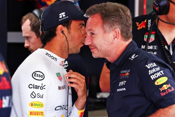 F1 : Christian Horner justifie la prolongation de Sergio Pérez