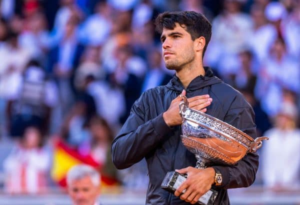 Roland Garros : la stat impressionnante qui place Carlos Alcaraz devant Novak Djokovic
