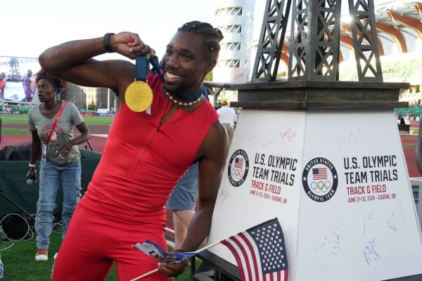 Athlétisme : Noah Lyles frappe un grand coup avant les JO 2024