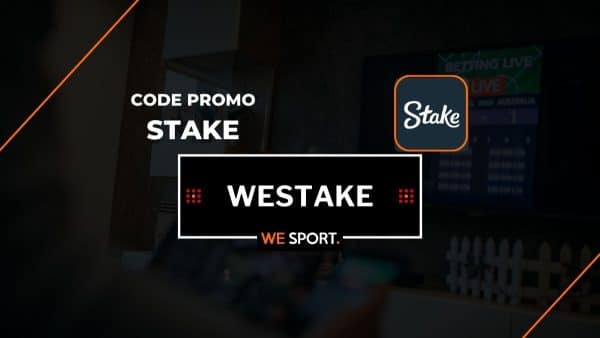 Code promo Stake WESTAKE : 1000 $ de bonus sur les paris sportifs et le casino en 2025 !