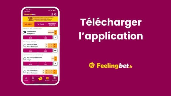 Application Feelingbet  : test et téléchargement  de l’app en 2025