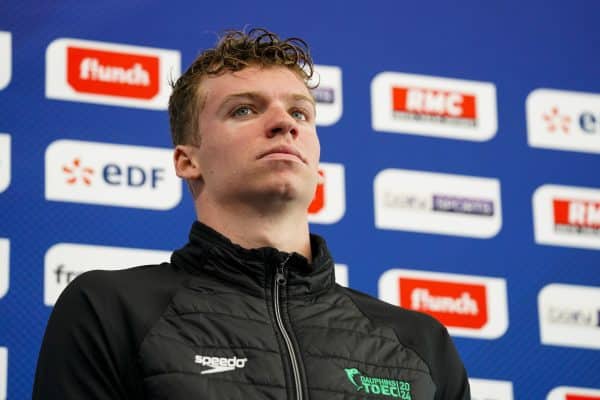 JO 2024 : “des JO réussis, c’est une médaille d’or”, Léon Marchand clame ses ambitions