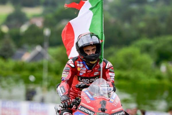 MotoGP : Vainqueur en Allemagne, Bagnaia prend la tête du Championnat