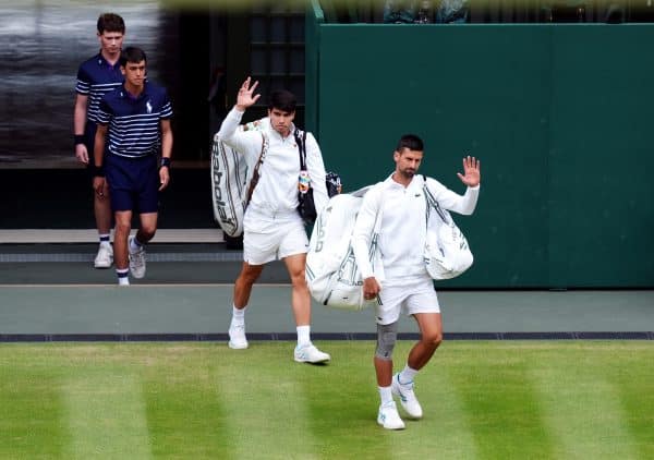 Wimbledon : Alcaraz – Djokovic à 9706 €, le duel le plus cher de l’histoire du sport