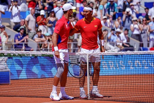 JO 2024 : Novak Djokovic met une belle rouste à Raphael Nadal