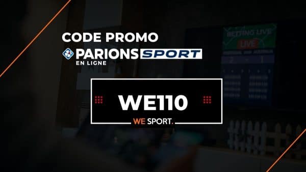 Code promo Parions Sport en Ligne WE110 : 460€ de bonus de bienvenue en Novembre 2025