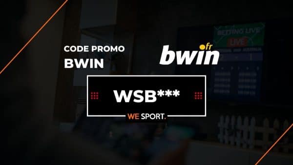 Code promo Bwin paris sportifs “WSB***” : 100 € de bonus freebets offert en Novembre 2025