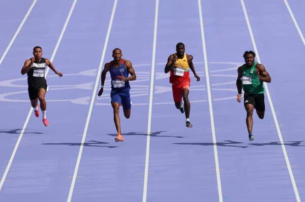 JO 2024 : un athlète se fait attraper par la patrouille