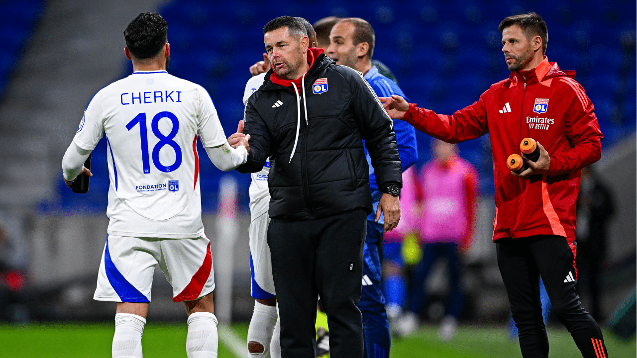 OL – Olympiakos : pour Rayan Cherki, l’homme du match, c’est Pierre Sage