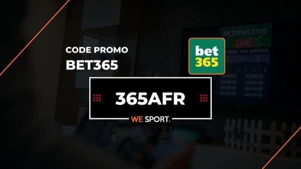 Code bonus bet365 365AFR : jusqu’à 50 € de bonus en Septembre 2025