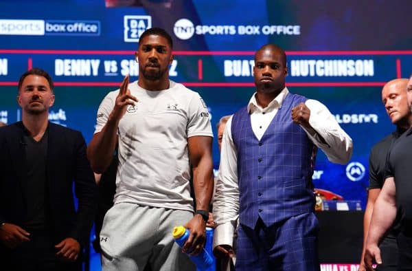 Anthony Joshua – Daniel Dubois (Boxe) : heure et chaîne TV du combat