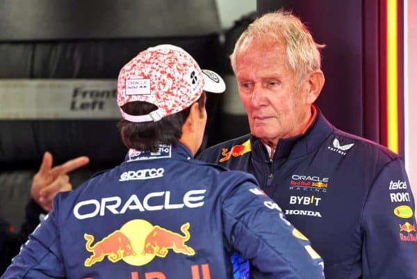 F1 : “Avoir un junior”, Helmut Marko met en garde Sergio Pérez