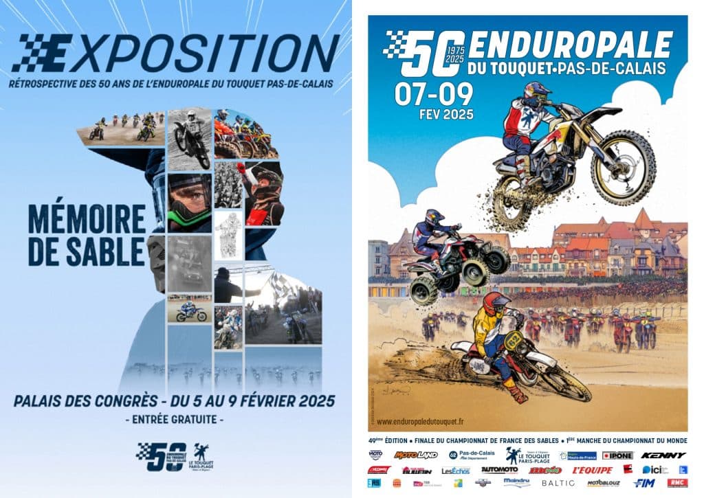 L'affiche de la 50e édition de l'Enduropale.