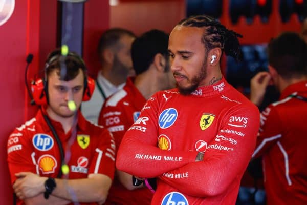 F1 : déjà des difficultés pour Lewis Hamilton avec Ferrari