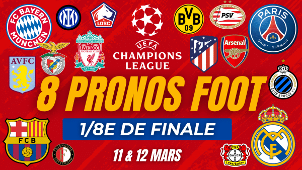 Pronostic Ligue des Champions (vidéo) : Liverpool-PSG, Lille-Dortmund… Remportez 592€ avec notre combiné sur les 1/8es de finale retour