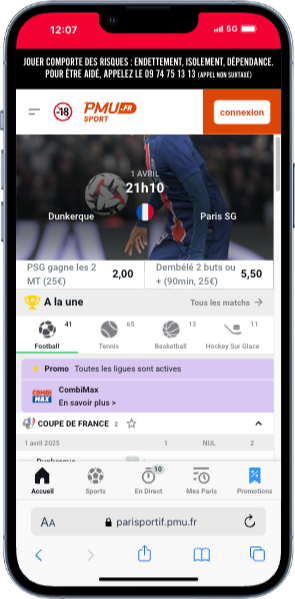 Découvrez le bonus de bienvenue sur PMU